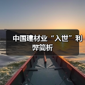 中国建材业“入世”利弊简析