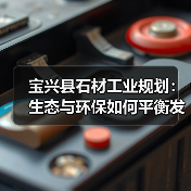宝兴县石材工业规划：生态与环保如何平衡发展？（图3）