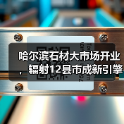 哈尔滨石材大市场开业，辐射12县市成新引擎（图3）