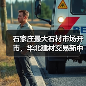 石家庄最大石材市场开市，华北建材交易新中