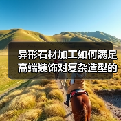 异形石材加工如何满足高端装饰对复杂造型的定制需求？（图3）