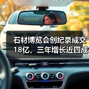 石材博览会创纪录成交18亿，三年增长近四