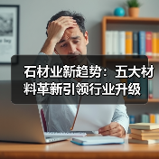 石材业新趋势:五大材料革新引领行业升级(图1) 石材业新趋势:五大材料革新引领行业升级(图1)