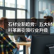 石材业新趋势:五大材料革新引领行业升级(图4) 石材业新趋势:五大材料革新引领行业升级(图4)