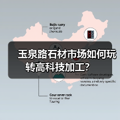 玉泉路石材市场如何玩转高科技加工？