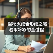 揭秘火成岩形成之谜:岩浆冷凝的全过程(图4) 揭秘火成岩形成之谜:岩浆冷凝的全过程(图4)