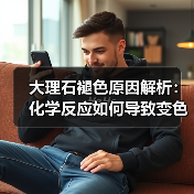 大理石褪色原因解析：化学反应如何导致变色？（图4）