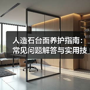 人造石台面养护指南：常见问题解答与实用技巧（图4）