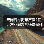 天岗石材街年产值2亿,产业崛起的秘诀是什么?(图3) 天岗石材街年产值2亿,产业崛起的秘诀是什么?(图3)