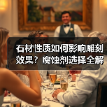 石材性质如何影响雕刻效果？腐蚀剂选择全解析（图4）