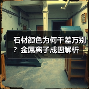 石材颜色为何千差万别?金属离子成因解析(图1) 石材颜色为何千差万别?金属离子成因解析(图1)