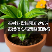 石材业增长预期达6% 市场信心与策略驱动行业未来(图4) 石材业增长预期达6% 市场信心与策略驱动行业未来(图4)