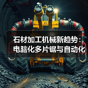 石材加工机械新趋势:电脑化多片锯与自动化设备(图3) 石材加工机械新趋势:电脑化多片锯与自动化设备(图3)