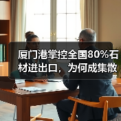 厦门港掌控全国80%石材进出口,为何成集散地?(图1) 厦门港掌控全国80%石材进出口,为何成集散地?(图1)