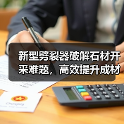 新型劈裂器破解石材开采难题,高效提升成材率与拆除效率(图3) 新型劈裂器破解石材开采难题,高效提升成材率与拆除效率(图3)
