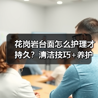 花岗岩台面怎么护理才持久?清洁技巧+养护指南(图2) 花岗岩台面怎么护理才持久?清洁技巧+养护指南(图2)
