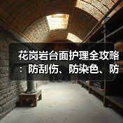 花岗岩台面护理全攻略:防刮伤、防染色、防烧伤技巧(图1) 花岗岩台面护理全攻略:防刮伤、防染色、防烧伤技巧(图1)