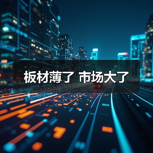 板材薄了 市场大了(图2) 板材薄了 市场大了(图2)